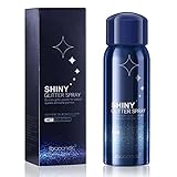 Body Glitter for Women Hair Glitter Sparkle Spray Long-Lasting Waterproof for Dresses Outfits Clothi