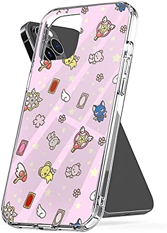 Phone Cover Case Cardcaptor Pro Max Sakura Xr Cute 7 Magical X Girl Mini Things Se 2020 Pink Phone Case Cover for iPhone X/Xs