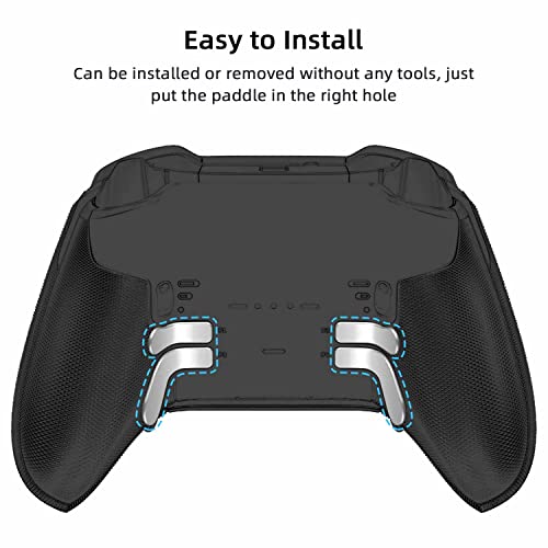 Mcbazel Zestaw 4 padów triggera do kontrolera Xbox One Elite/Elite Series 2