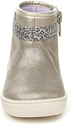 Stride Rite 360 Infant and Toddler Girls Magnolia First Walker Shoe, Silver | Image 5
