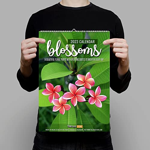 Image of Tallenge - Floral - 2023 Wall Calendar - 12 x 17 Inches for Home & Office (Paper, Wall Calendar)