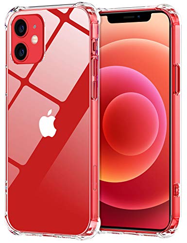 Babacom Funda para iPhone 12 Mini, Carcasa Protectora Anti-Choques para iPhone 12 Mini, PC Duro Panel Posterior + Marco de TPU Suave Fundas Transparente Compatible con iPhone 12 Mini, 5.4u0094(2020)