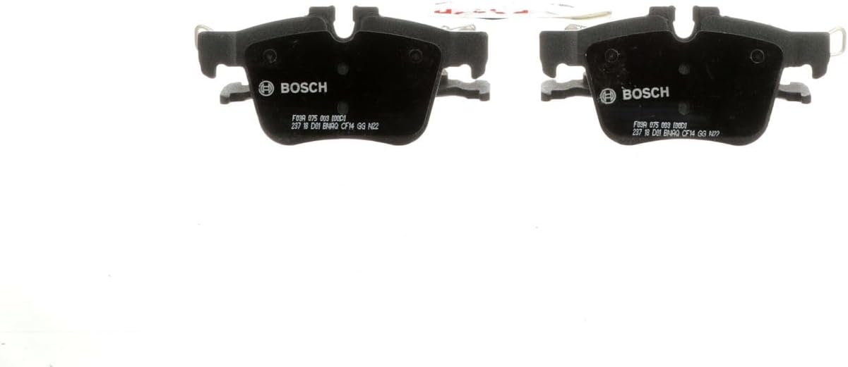 BOSCH BC1821 QuietCast Premium Ceramic Disc Brake Pad Set - Compatible with Select Jaguar E/F-Pace, XE, XF; Range Rover Evoque, Velar; Polestar 2; Volvo S60, S90, V60, V90, XC60, XC90 + More; REAR