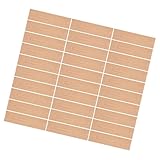 SEWOART Estuche para Bolígrafos de Papel Kraft, 50 Fundas Individuales, Práctico para Almacenamiento Colegio y Oficina