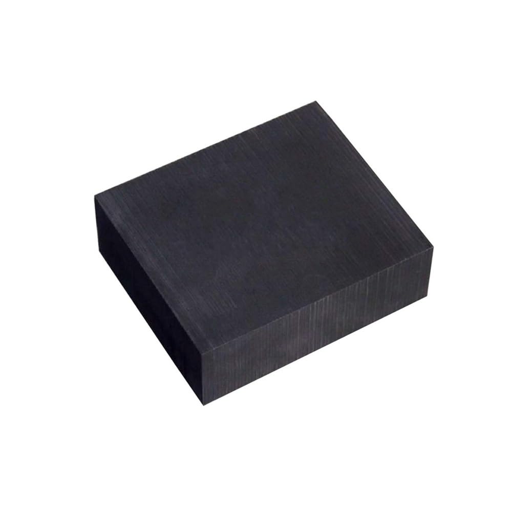 Bloc carré en graphite haute densité, plaque de graphite haute pureté 100x100mm 50x50mm, bloc vierge en graphite(25x120x120mm)