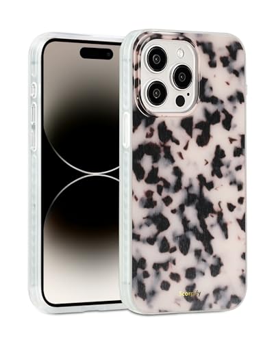 Coque iPhone 15 Pro Max magnétique antichoc motif tortue marron