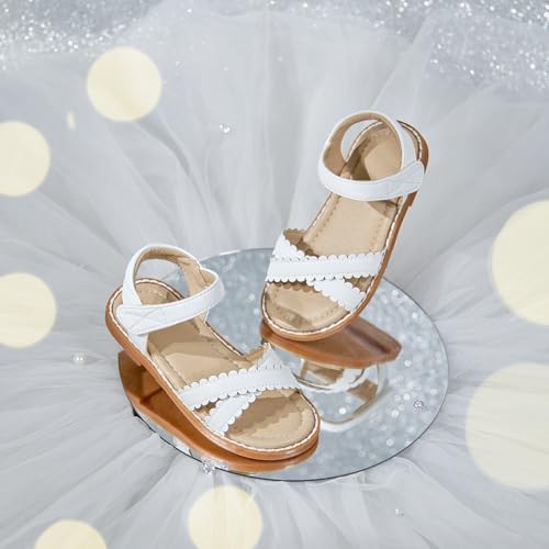 Image of ESTINE Girls Sandal Dress Shoe for Toddler /Little Kid Party School Shoe
