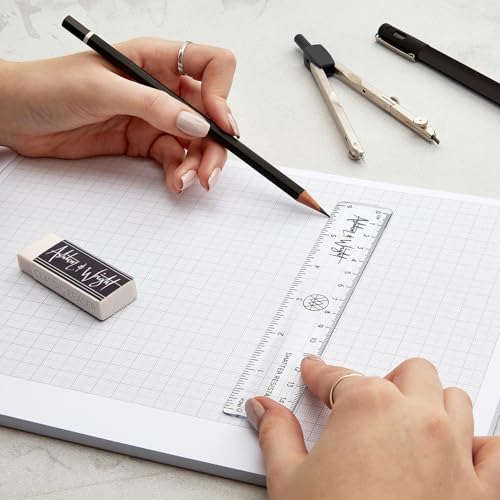 Ashton and Wright - A3 Grey-Grid Graph Pad - 80gsm Paper - 60 Sheets - Image 3