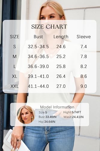 Image of Arach&Cloz Women's Wool Blend Spring Summer Lightweight Business Casual Sweater Tops 2026