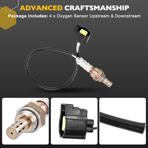 Sensor de Oxígeno Gledewen 4PCS Upstream/Downstream miniatura 5