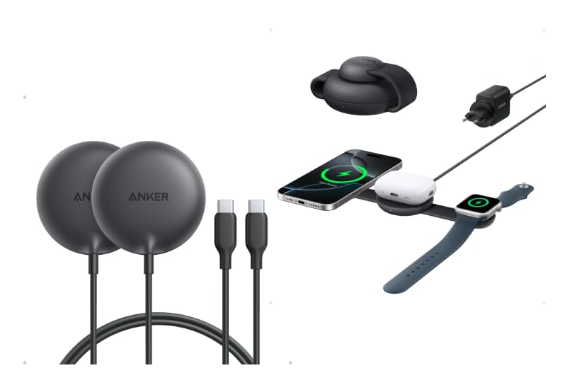 Amazon.com: Anker MagGo UFO 3-in-1 with 15W Charger Pad : Cell