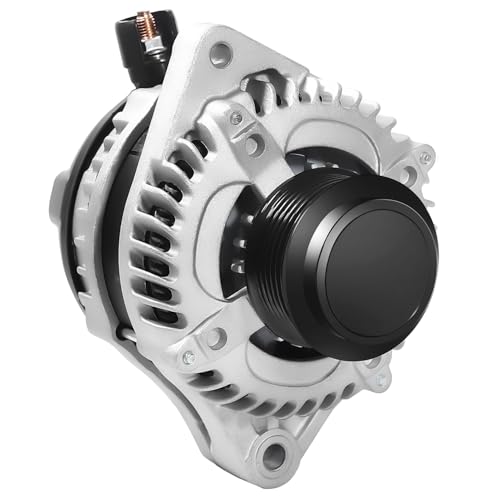 Image of 11573N New Alternator Replacement for 3.5L Honda Odyssey 2011-2013, Pilot 2012-2015, Ridgeline 2012-2014, Replace 104210-1240 9764219-124 31100-RV0-A01, V6 12V 130 Amp