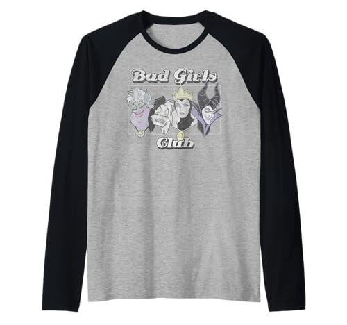 T-shirt baseball Disney Villains Bad Girls Club pour look décontracté