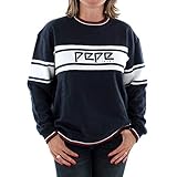 Sudadera Tejido suave con Cuello redondo\n Detalle franja central con Logo archive\n Cuello, puños y bajo elásticos\n Detalle rayas deportivas\n estilo Retro