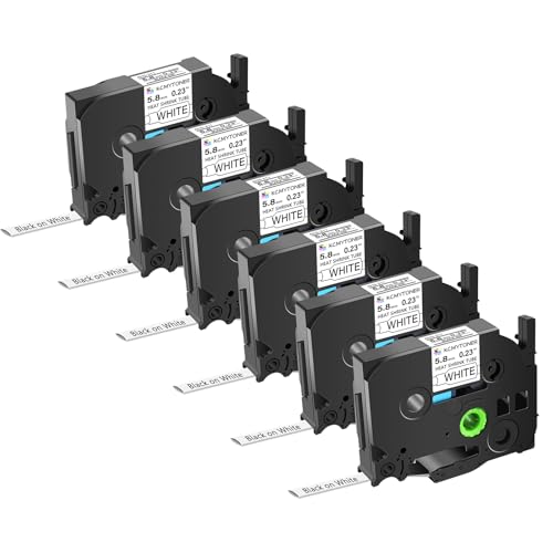Ruban thermo-rétractable HSe-211 pour stopper les étiquettes de câbles qui se décollent