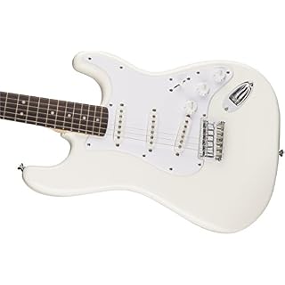 Fender Bullet Stratocaster HT, Touche De Laurier, Blanc Arctique 371001580 - Les Beatles, Paul McCartney, John Lennon, RIngo Starr, George Harrison Fender Bullet Stratocaster HT, Touche De Laurier, Blanc Arctique 371001580 – Image 5