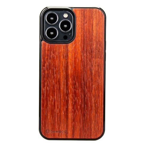 Coque iPhone 11 antichoc en bois naturel de Padouk et TPU robuste