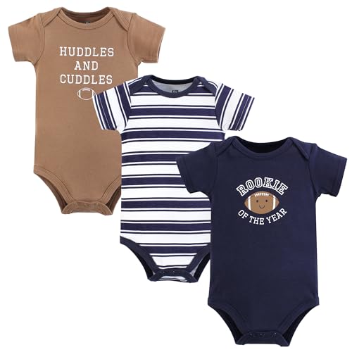 Image of Hudson Baby Baby Boy's Cotton Bodysuits