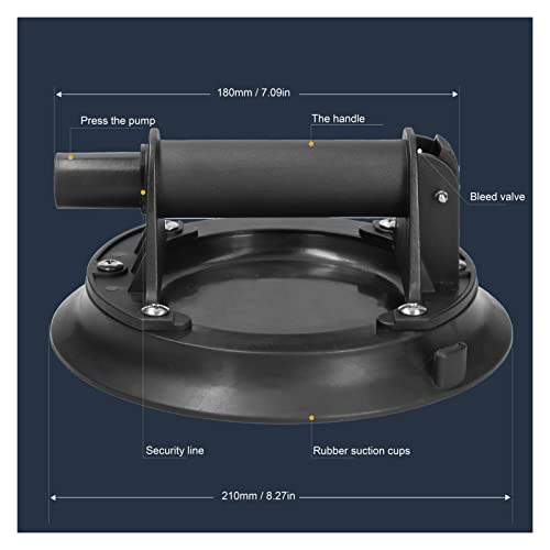 Ventouses vitrier aspirateur pour levage en métal et tuiles - 5