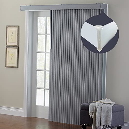 Kowibcl 4Pcs 3.5Inch Clear Plastic Vertical Blind Valance Corners,Vertical Blind Dust Cover Corner Frame For L Sharp Dust Cover, Blinds Parts, Accessory, Components #TOP6