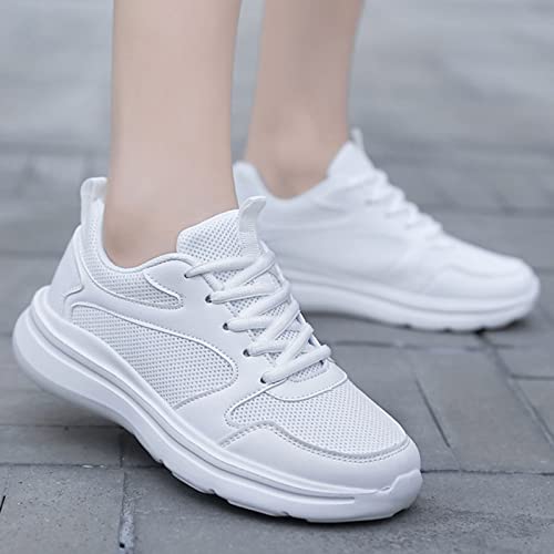 Orthopedic Road Running Shoes for Womens Comfortable Casual Arch Support Tennis Walking Sneakers Lace Up Sport Shoes Women Breathable Workout Gym Athletic Outdoor Non Slip Sneakers3