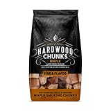 Fire & Flavor Maple Wood Chunks for Smoking...