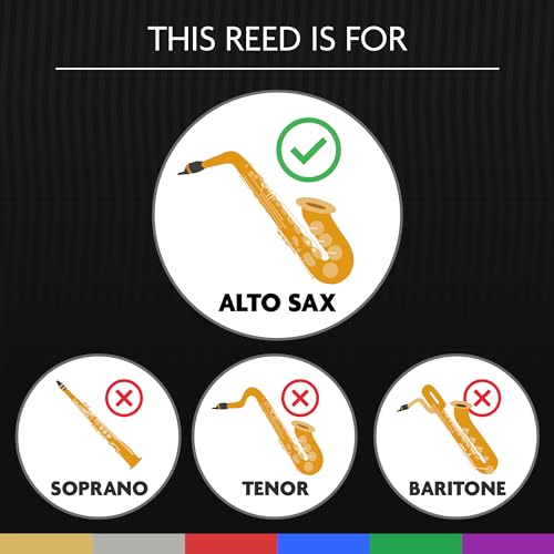 Image of Legere Reeds - Alto Saxophone Reed, American Cut, Strength 1.50 (ASA1.50) - Premium Synthetic Woodwind Reed