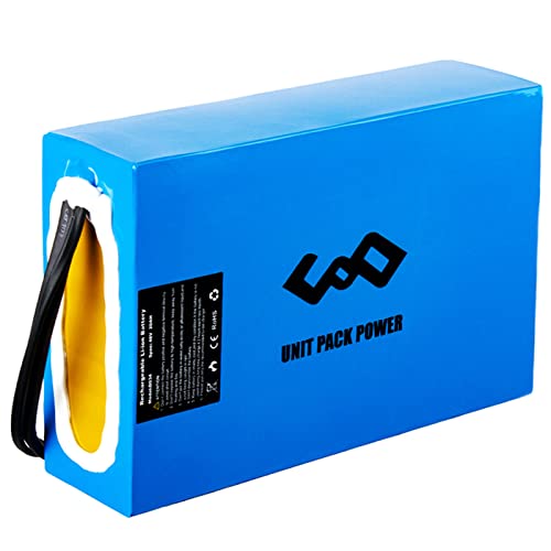 60V E-Bike Akku 20Ah Lithium Ionen Akkus mit 50A BMS - Elektrofahrrad Akku für 1000W 1200W 1500W 1800W 2000W 2200W Motor