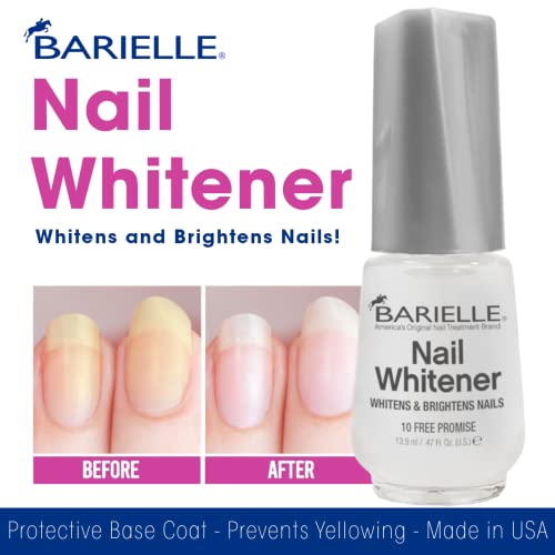 Barielle Nail Whitener For Yellow Nails Or Dull Nails .47 Ounce - Whitening For Nails, Treats Yellow Nails #TOP1