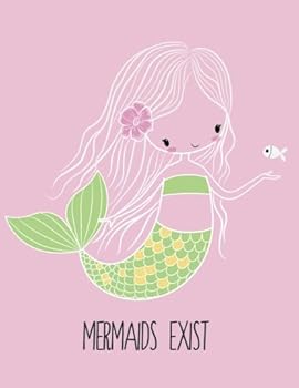 Paperback Mermaids Are Real: Mermaid Notebook (Composition Book Journal) (8.5 x 11 Large) Book