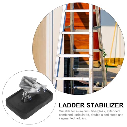 Protector antideslizante para escalera telescópica con base de goma de alta adherencia 4