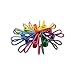 Elife 50 pcs Multi-purpose Colorful Metal Clips Holders (50 pcs assorted colors)