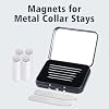 36 Magnets for Metal Collar Stays.Small Strong Magnets for Collar Stays Magnetic.(0.40.2IN)