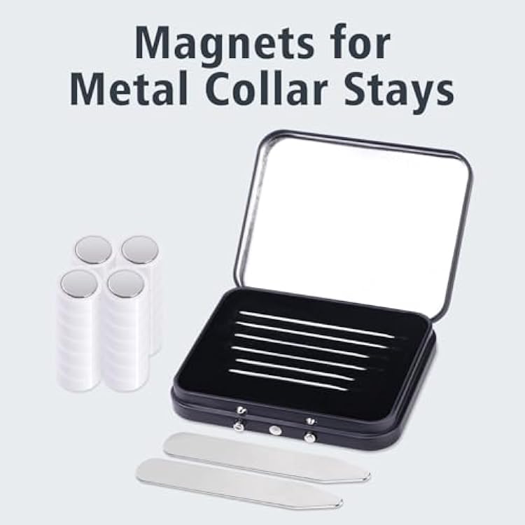 36 Magnets for Metal Collar Stays.Small Strong Magnets for Collar Stays Magnetic.(0.40.2IN)