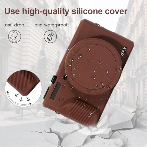 Funda de silicona y protector para Canon G7X Mark III - Fernando Cortés