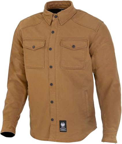 Chemise de moto Merlin Renegade sable L idéale pour les road-trips