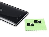 Xperia5 SO-01M SOV41/Xperia1 SO-03L SOV40 802SO/Xperia Ace SO-02L/Pixel 4/Reno 10x Zoom/R17 Pro/Galaxy Fold SCV44/Note10+ SCV45/AQUOS Zero 801SH/zero2 SH-01M SHV47/HUAWEI P30 Pro HW-02L/P20 Pro HW-01K Type-C USBコネクタキャップ4個セット (ブラック)