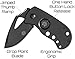 Off-Grid Knives - FAT BOY BLACKOUT Pocket Tank Manual Folding Utility Knife - Compact EDC, Razor Sharp Japanese AUS8 Steel, Deep Carry Clip, Safe Button Lock Release (Blackout)