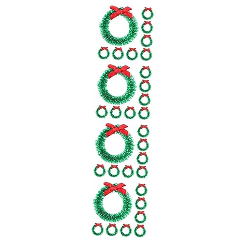 Mini guirnalda navideña Ciieeo de 48 piezas ideal para dormitorios de niños 2