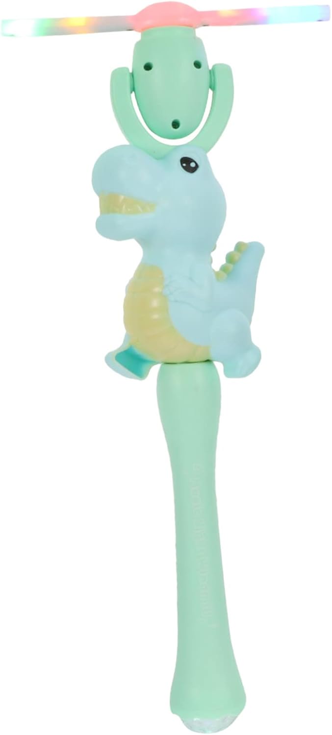 INOOMP Outdoor Windmill Fairy for Boy Girl Dinosaur Windmill Decor for Festivals and Birthday Parties No Batteries Required