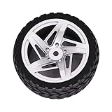Vaguelly 2stücke Metallnabe Drift-Crawler-rennwagenzubehör Teile Radmodell Metallnabe Automodellkomponente Felge