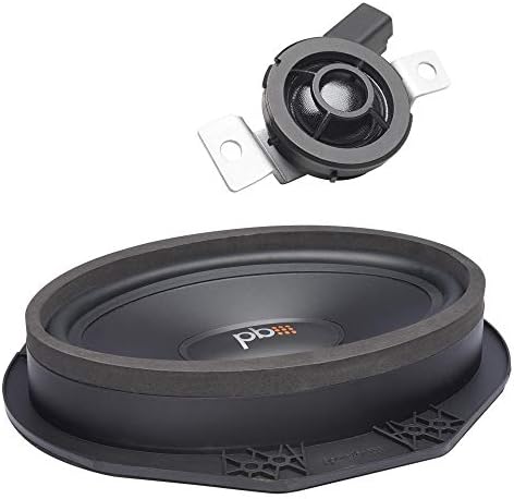 Powerbass OE69C-FD 6x9 OEM Replacement Component Speakers for Ford/Lincoln