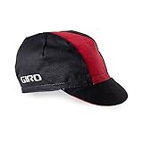 Giro Classic Cotton Cycling Cap - Black/Red
