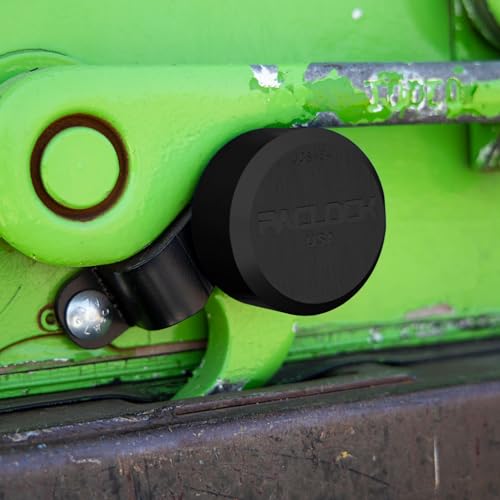 Image of PACLOCK's UCS-84A Roll Up Door Lock, High Performance 6-Pin Cylinder, One Lock Keyed to a Number U-Pick! w / 2 Keys, Black Anodized Aluminum