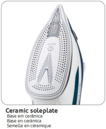 Ceramic soleplate of HAEGER Ultra Steam 2800 Iron