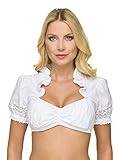 Regular Fit Stockerpoint Damen B-7200 Trachtenbluse, Weiß (Weiß), 36 (Herstellergröße: 42)