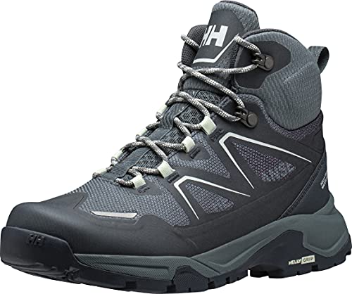 Helly-Hansen Womens Cascade Mid HT Lightweight Performance Hiking Boots, 609 Storm/Slate, 5.5F