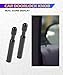 SCUARI Automotive Door Lock Pull Knob Control Post Pin Cover,Car Accessories,Front Rear Car Interior Trim Door Lock Cover Lift Bolt Control Post Pins,Replace # D9ZZ-6621850-B,D9ZZ6621850B (4PCS)
