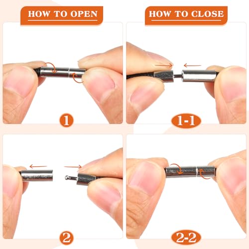 Xishoyen 6 Stück Lederband für Kette, 1.5/3mm Kunstleder Lederband mit Verschluss, Lederbänder für Ketten, Lederhalsband Damen, Schwarz Leder Halskette für Männer Herren (40/45/50/55/60/70cm - 6er)