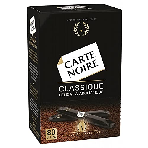 CARTE NOIRE - Café Instant Stick Classic 144G - Lot De 2